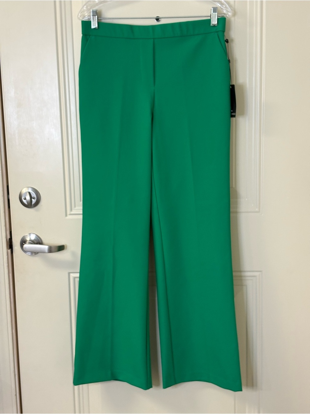 NWT Jules & Leopold Emerald Green Flared Pants SZ MED $89